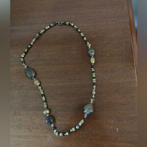 Middle Eastern Dragon Bloodstone Brass Necklace- 743 $12 or 🎉